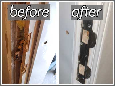 Residential door repair services
